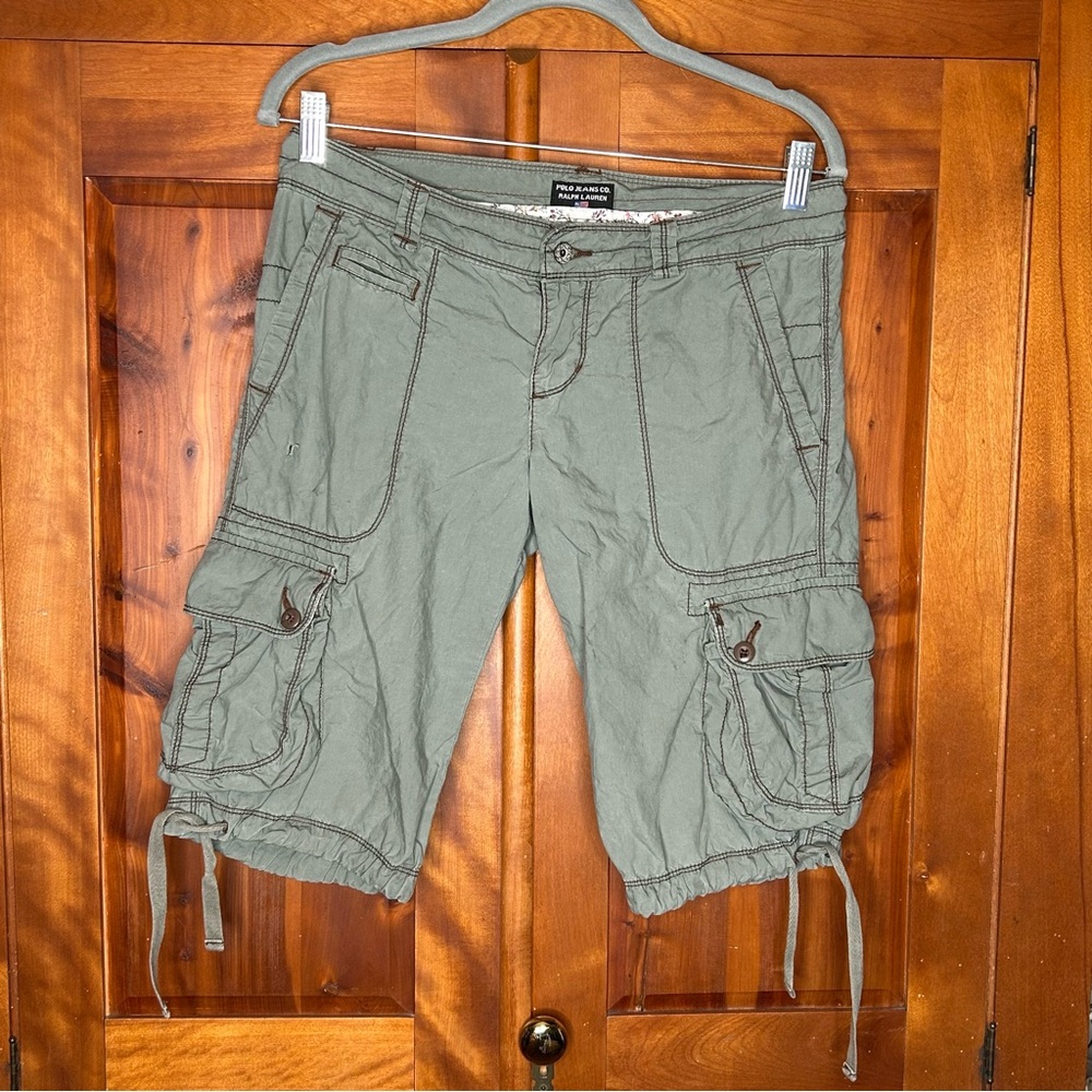 Polo by Ralph Lauren Olive Green Cargo Shorts